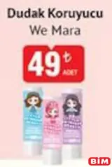 WE MARA DUDAK KORUYUCU